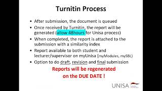 Honours and PG Research Training Workshop  Turnitin [upl. by Suzie190]