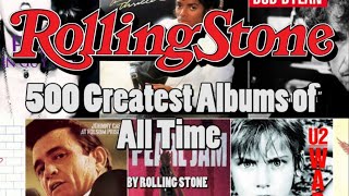 500 Greatest Albums of All Time by Rolling Stone [upl. by Oeramed]