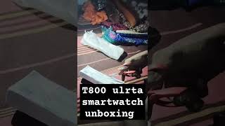 T800 smartwatch unboxing t800ultra t900ultra [upl. by Norene111]