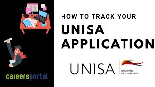 How To Track Your Unisa Application  Careers Portal [upl. by Martijn]