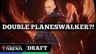 DOUBLE PLANESWALKER  MTG Foundations Draft  MTG Arena [upl. by Eivol]