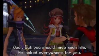 Kingdom Hearts 3D  Traverse Town 2nd visit Soras story [upl. by Quartis487]