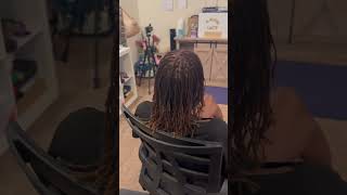 Fresh Retie on Sisterlocks ampmlocs sisterlocs atlanta [upl. by Kram217]