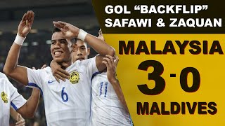 GOL TEKONG SAFAWI MALAYSIA 30 Maldives  Full Highlight International Friendly 2018 [upl. by Nhguav]