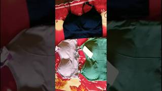 affordable and colorful braletts pack of 3 bralette bra padded innerwears comfortable shorts [upl. by Lachman]