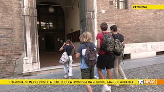 Cremona non ricevono la dote scuola promessa da Regione famiglie arrabbiate [upl. by Nivonod]