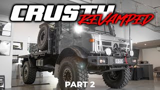 4X4 MADNESS Extreme Build Series for a Custom U1700 Unimog  The Springs 4x4 Park  Part 2 [upl. by Mohr]