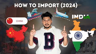 How To Import From ChinaAlibaba To India 2024 in 8 Steps for Ecommerce [upl. by Naitsirk]