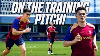 GAVI TRAINS AT THE CIUTAT ESPORTIVA Recovery Process  FC Barcelona 🔵🔴 [upl. by Karole155]