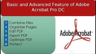 Adobe Acrobat Pro DC basic and advanced Features Tips and Tricks [upl. by Sande]