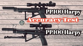 PP100 HARPY X3 vs PP100 HARPY X3 DEPINGERPP100 HARPY ACCURACY TEST [upl. by Haughay]