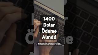 5 Dakikada Online Para Kazanın Günde 1400 Dolar Kazanma Sırrı [upl. by Dustin]