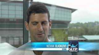 Djokovic Wimbledon 2015 Champion Media Tour [upl. by Asirap]