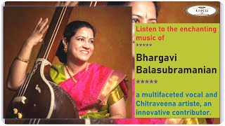 Carnatic vocal recital of Multifaceted Bhargavi Balasubramanian with enchanting melodious music [upl. by Marmawke72]