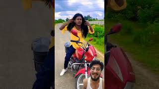 Bike ride 🤣🤣 comedy funny subscribemychannel [upl. by Seldon]