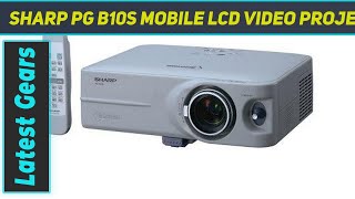 Sharp PG B10S Mobile LCD Video Projector AZ Review [upl. by Marilyn]