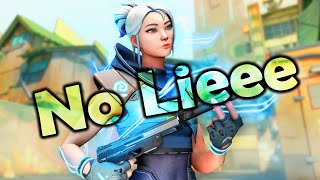 No Lieee 🙅‍♀️🤥 Valorant Montage [upl. by Hanley368]