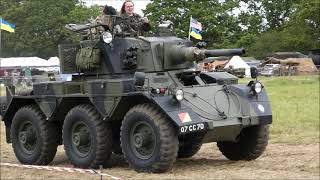 Saladin Armoured Car FV601 running at The Overlord Show 2024 [upl. by Vance]