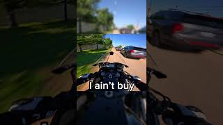 🧍‍♂️Moment motorcycle funny lol viralvideo biker bikelife [upl. by Rochella451]