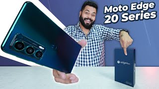 Motorola Edge 20 amp Edge 20 Fusion Unboxing amp First Impressions ⚡144Hz Snapdragon 778G699mm amp More [upl. by Sheng]