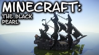 🏴‍☠️ Minecraft Tutorial How to Make an EPIC Pirate Ship Black Pearl [upl. by Nogas]