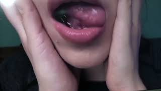 ASMR Vampire Dahlia Captures You Len Licking Slurping Mouth Sound ASMR  Wet Sounds Licking dio [upl. by Vito881]