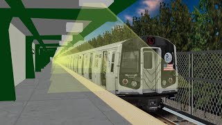 Hmmsim 2 NYCT R143 HQ L Train 8th Avenue  Rockaway Parkway UNFINISHED MAP [upl. by Aserehc]