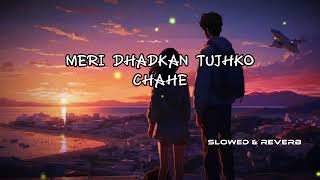 meri dhadkan tumko chahe Mera dil ban jana tum SlowedreverbKingofhearts20 [upl. by Cuthburt884]