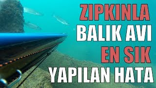 Zıpkınla Balık Avı En Çok Yapılan Hata  Zıpkın Avı Türkiye [upl. by Aralomo]