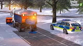 LS17  Der neue Schneeschieber im Einsatz auf der Bauhof Weber Map ❄️🚧 [upl. by Eniarol]