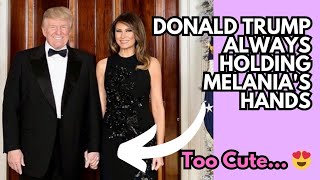 DONALD TRUMP AND MELANIA TRUMP LOVE STORY💕😍 [upl. by Ylera]