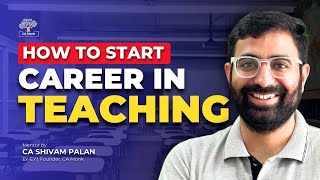 How to Start a Career in Teaching [upl. by Eked]