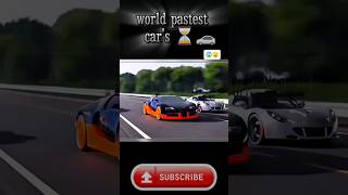 WORLD FASTEST CARS ⏳🚗 [upl. by Emersen73]