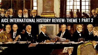 AICE International History Review  Theme 1 Part 2 Causes of WWI [upl. by Wynnie]