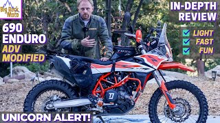 Is This Modified KTM 690 Enduro the Ultimate Lightweight ADV Bike [upl. by Aieka]