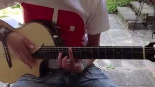 Iron Maiden  The Clairvoyant acoustic solo guitar  Thomas Zwijsen [upl. by Yeffej951]