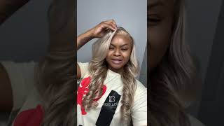 Everyone compliments my blonde wig🤠🤠kisslovehair wigs wiginstall lacewigs360lacewigchristmas [upl. by Borries830]