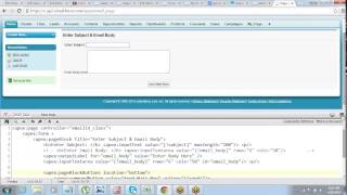 Sending Email using Apex amp Visualforce in Salesforce Part 2  by Jeet Singh [upl. by Jill]