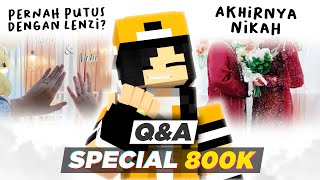 Dulu Pernah Putus sama Lenzi karena apa  QampA Special 800k SUBSCRIBERS [upl. by Marie]