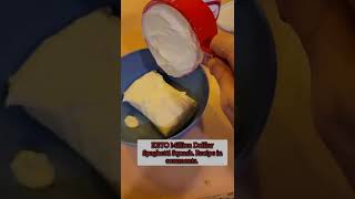 keto ketorecipes diet food cooking shorts subscribe spaghetti raos [upl. by Eittak613]