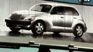 DAIMLER CHRYSLER  BILLBOARD  Commercial Chrysler Pt cruiser [upl. by Potash353]