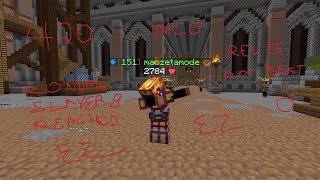 hypixel skyblock reaching zombie slayer lvl 9 [upl. by Clauddetta]