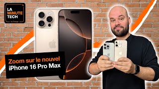 La minute Tech by Orange  iPhone 16 Pro Max [upl. by Alyekahs331]