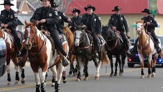 St Patricks parade in Historic Stockyards [upl. by Etteuqaj]