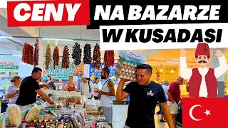 PIERWSZY RAZ NA BAZARZE W KUSADASI  CENY NAS MOCNO ZASKOCZYŁY  NIGDY NIE WIDZIAŁAM TAKICH CEN 😱 [upl. by Neiviv]