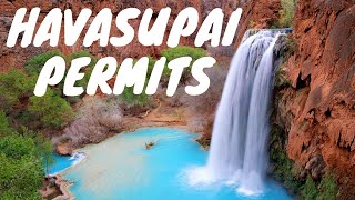 HOW TO GET A PERMIT for havasupai falls [upl. by Annoyek90]