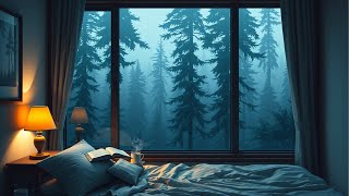 Cozy Room with Rain Sounds and Chill Piano Music for Focused Studying and Mental Relaxation [upl. by Ytoc]