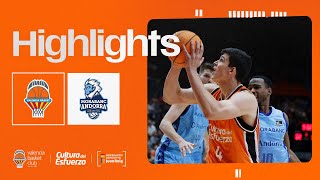 🏀 HIGHLIGHTS  J4 Liga Endesa vs Morabanc Andorra 8988  Valencia Basket [upl. by Dana]