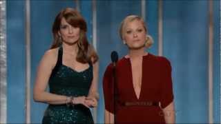 Tina Fey and Amy Poehlers Opening Monologue at the 70th Annual Golden Globe Awards 2013 [upl. by Dallis123]