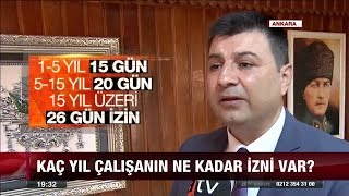 Kaç gün izin hakkınız var  4 Nisan 2018 [upl. by Drarreg677]